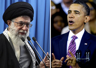 Image result for obama khamenei